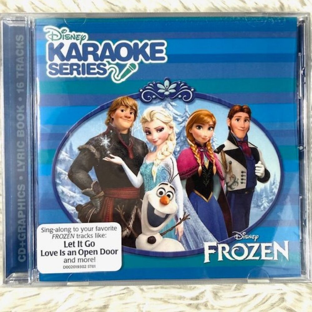 Disney Frozen Disney Karaoke Series 16 Tracks + Lyric Book